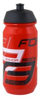 Cyklistická láhev Force Savior 0,5l červená