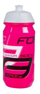 Cyklistická láhev Force Savior 0,5l růžová