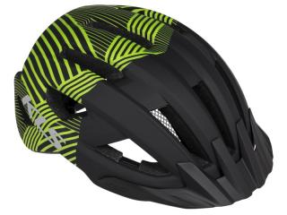 Cyklistická přilba KLS Daze black (černá-zelená)
