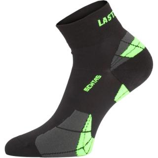 Cyklo ponožky Lasting CTF černé/zelené