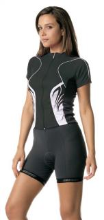 Dámský cyklistický dres Bicycle-Line Fujiko černá