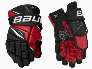 Hokejové rukavice Bauer Vapor X2.9 senior BLR černé/červené