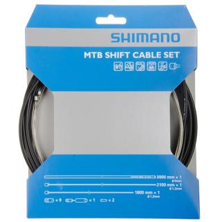 Řadící set MTB Shimano SP41 nerez černý