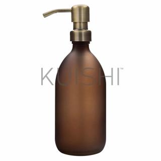 Dávkovač mýdla s pumpičkou Amber Matte Gold objem: 250 ml