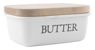Dóza na máslo IB Laursen s dřevěným víčkem