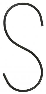 Háček černý drátěný 10 cm IB Laursen