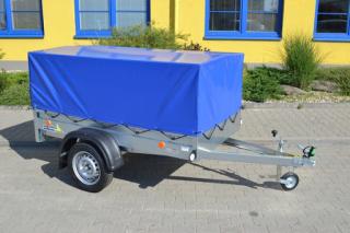 Přepravní vozík Agados Přívěsný HANDY 7 + plachta 0,88 m + op. kolečko