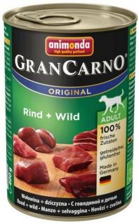 Animonda GRANCARNO Adult - hovězí + zvěřina 400g
