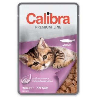 Calibra Cat kapsa kitten losos 100g