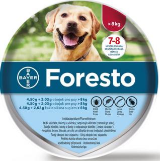 Foresto antiparazitní obojek pro psy nad 8kg, 70cm