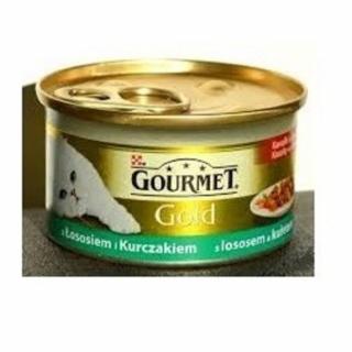 Gourmet Gold losos, kuře, štáva 85g