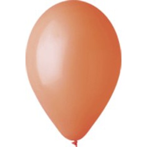 Balónky pastelové oranžové - 1ks (Balónek pastelový latexový)