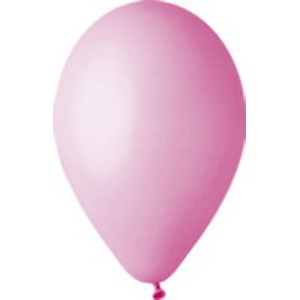 Balónky pastelové růžové - 1ks (Balónek pastelový latexový)