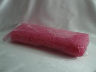 Sisal - růžový - 100g (Bělené a barvené sisalové vlákno)