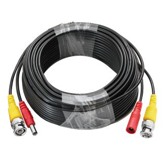 12V BNC / DC video kabel 3-50 m Délka: 10 m