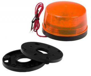 12V LED Výstražné světlo / signalizace Barva: Oranžová