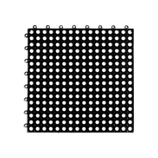Bazénová modulární rohožka Barva: Černá