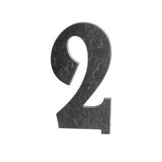 Domovní číslo popisné Břidlice - BELWE varianta: číslo 2