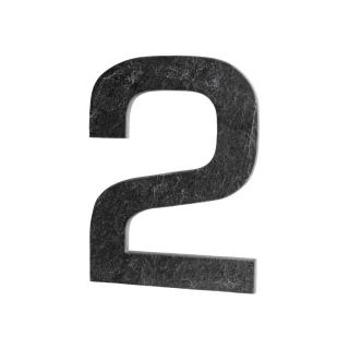 Domovní číslo popisné Břidlice - Euromode varianta: číslo 2