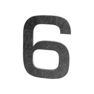 Domovní číslo popisné Břidlice - Euromode varianta: číslo 6