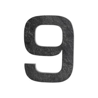 Domovní číslo popisné Břidlice - Euromode varianta: číslo 9