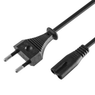 Napájecí kabel 230V / C/C7 1,2-10 m Délka: 1,2 m