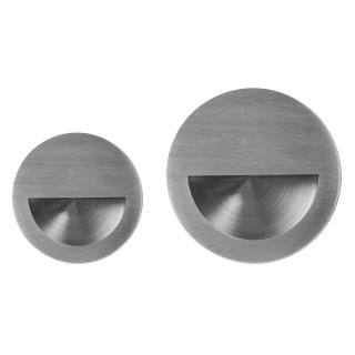 Nerezová zápustná úchytka - kulatá Průměr otvoru: 70 mm