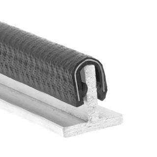 Ochrana hrany plechu s ocelovou vložkou / lemovka Rozměr: 6 x 8 mm