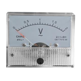 Panelový voltmetr AC s bočníkem - analogový Rozsah měření: 0-450V
