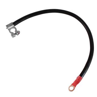 Propojovací kabel autobaterie se svorkou 50 cm Barva: Černá