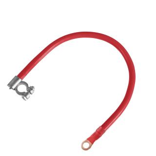 Propojovací kabel autobaterie se svorkou 50 cm Barva: Červená