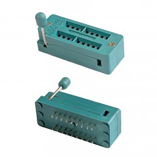 Testovací patice ZIG IC, DIL / DIP Model: 18 pinů