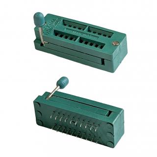 Testovací patice ZIG IC, DIL / DIP Model: 20 pinů
