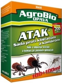 ATAK Sada proti klíšťatům a komárům 100 + 100ml