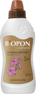 Biopon Vermikompost - kapalné hnojivo na orchideje 0,5l