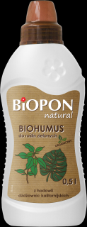 Biopon Vermikompost -  zelené rostliny 0,5l  Přírodní hnojivo