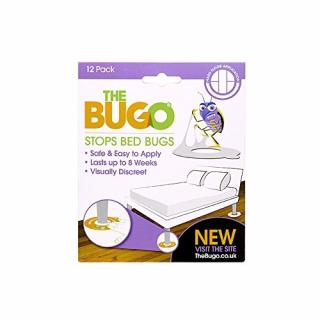 Bugo lepová ochrana postele před štěnicemi (na tvrdou podlahu) 12 ks
