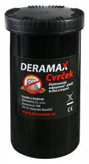 Deramax Cvrček - bateriový infrazvukový plašič krtků a hryzců na  1000m²