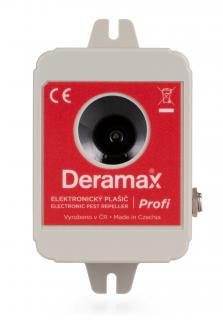 Deramax Profi - ultrazvukový plašič kun a hlodavců na 650 m²