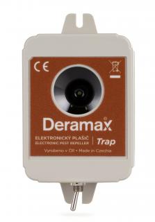 Deramax Trap - bateriový ultrazvukový plašič divoké zvěře na 200m²