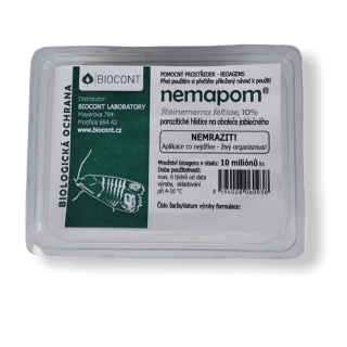 NEMAPOM 50mil - parazitické hlístice proti obaleči jablečnému