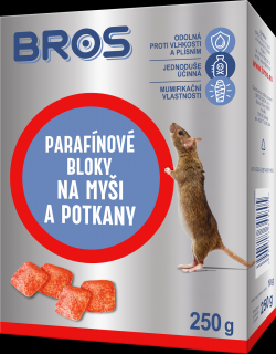 Parafínové bloky na potkany a myši 250 g