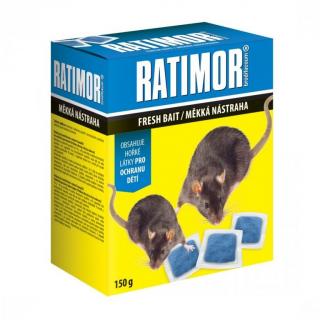 Ratimor modré samoobslužné sáčky 150g