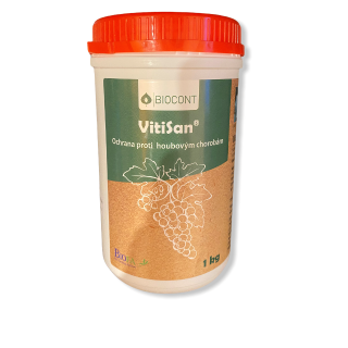 VitiSan 1kg proti padlí, plísni a strupovitosti  Ochrana proti houbovým chorobám