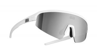 Brýle NEON ARROW 2.0 SMALL, rámeček WHITE PEARL SHINY, skla MIRROR STEEL CAT 3