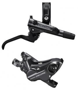 Brzda kotoučová přední sada SHIMANO Deore BL-M6100-L+BR-M6120+DS03 polymer+SMBH90/1000mm