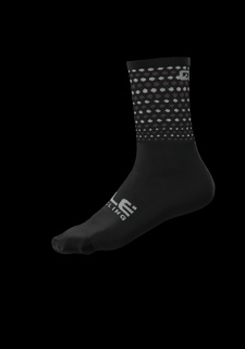 Cyklistické ponožky ALÉ  BULLET SOCKS černé/bílé Velikost: 36-39