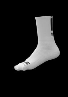 Cyklistické ponožky ALÉ  LIGHT SOCKS bílé Velikost: 36-39