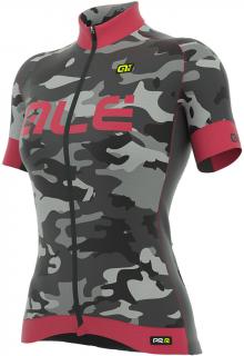 Cyklistický krátký dres ALÉ TEAM PRR Camo dámský Velikost: XL