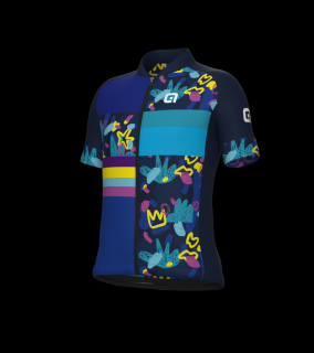 Dětský letní cyklistický dres ALÉ PASTEL KID Velikost: 12